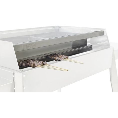 Kit arrosticini per bbq Lisa Etna Mini e Miami Grill (1/2)