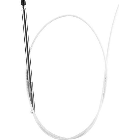 Jeffergarden Câble d'alimentation radio, antenne FM automobile, blanc pour Volvo S40 (fabriquée avant le numéro de châssis 976448) 2003 2000-02