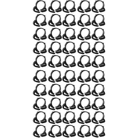 50 colliers de serrage pour tuyaux PE Φ20, fixation pour tuyaux d'irrigation, afin d'empêcher les infiltrations d'eau. (1/5)