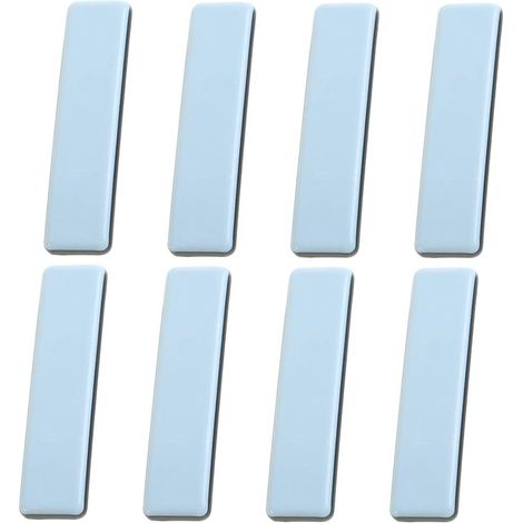 Autocollantes Patins en Téflon 8 Pcs Patins de Meuble Adhésifs Rectangulaire PTFE Meubles Protection pour Meubles/Patins de Chaise 25 100mm (1/5)