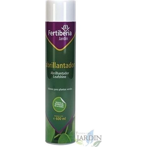 Abrillantador para Hojas de Plantas Verdes 600ml, Brillo Natural para Plantas