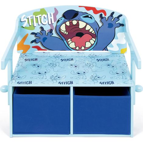 STITCH - PUPITRE-BANCO-TOYBOX 3EN1