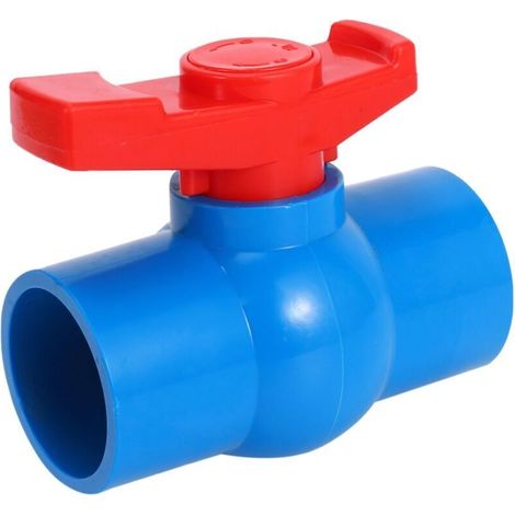 40Mm À Boisseau Sphérique En Pvc U-Pvc Rouge (1/4)