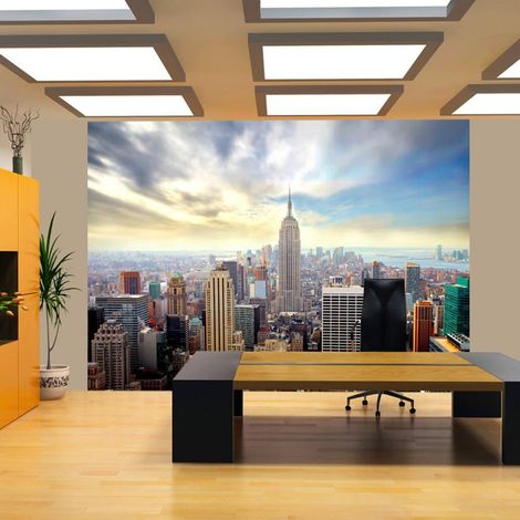 Papier peint vue sur l'empire state building nyc - 250 x 193 cm