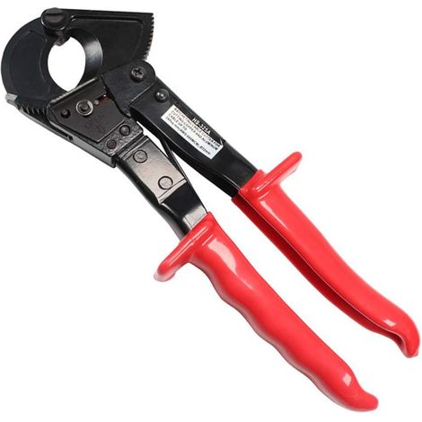 Coupe-câble à cliquet, coupe-câble et coupe-câble jusqu'à 240 mm2, HS325A très résistant en aluminium et cuivre