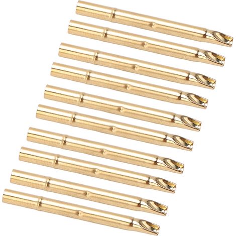 Lot de 100 manchons de test à ressort métallique, manchons à aiguille de 2,7 mm, bonne force de contact, test précis, composants électroniques. (1/5)