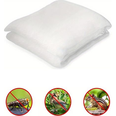 Lot de 1 filets mailles ultra fines 3 x 10 m, de jardin, protection végétale, pour légumes,fruits,fleurs,cultures, anti-oiseaux (1/5)