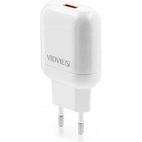 Vidvie CE12 1xUSB 2,4A weißes Wandladegerät (1/5)