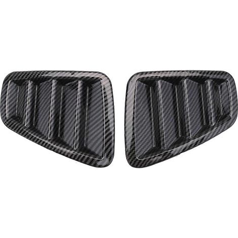 Embellecedor del panel de la luz trasera del coche Embellecedor de la luz de ventilación trasera para ()