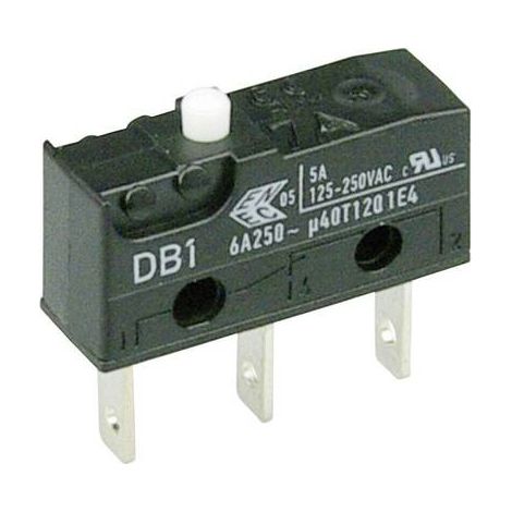 ZF DB1C-B1AA Microrupteur DB1C-B1AA 250 V/AC 6 A 1 x On/(On) à rappel 1 pc(s) (1/2)