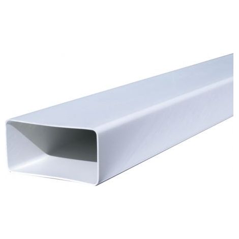 TUBO PER CAPPA RETTANGOLARE BIANCO 120X60 150 CM PER TUBI AERAZIONE CAPPA (34808)