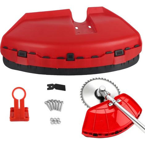 Carter de Protection pour débroussailleuse,Protection débroussailleuse,Carter Débroussailleuse Universelle 26mm CG520 430 protège-Lame pour Accessoires de débroussailleuses (1/5)