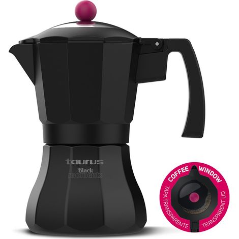 Taurus Black Moments 3 Moka pot (1/2)