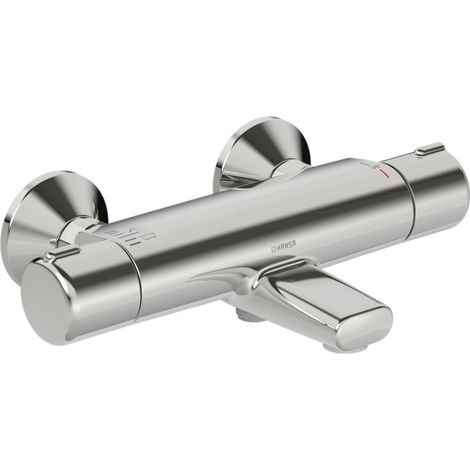 HANSA HANSAMICRA Mitigeur de bain et douche, débit éco, saillie : (1/4)