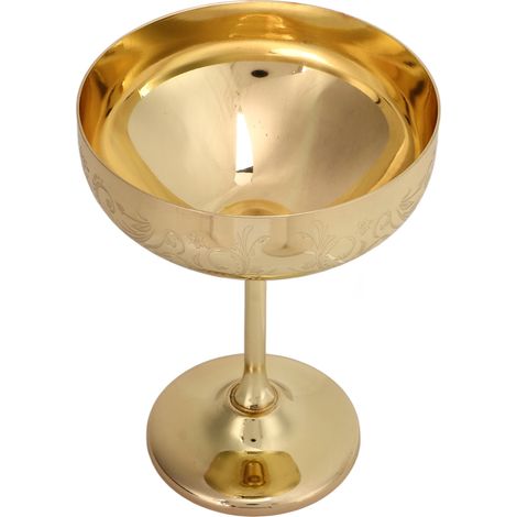 Champagnerglas aus Edelstahl 304, graviert, für Bar und Party, Rotweinglas, dekorative Gläser mit Blumenmuster, vergoldet (1/5)
