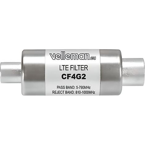 FILTRE ANTENNE TELE TNT ANTI PARASITES INTERNET TELEPHONE 4G CONNECTEUR 9.5mm