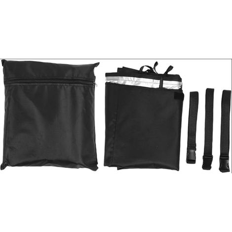 Bâche solaire pour piscine - Couverture de protection imperméable en tissu Oxford - Compatible piscines enterrées et hors-sol, avec sac de rangement et sangles (1/5)