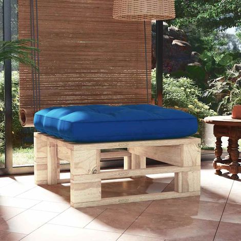 vidaXL Pouf palette de jardin bois de pin imprégné (1/5)