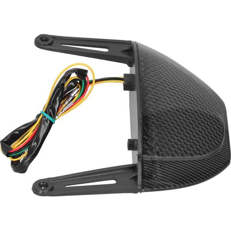 Feu arrière à LED avec clignotant et feu stop, lentille fumée, compatible avec Honda CBR600RR 2007-2012 (1/5)