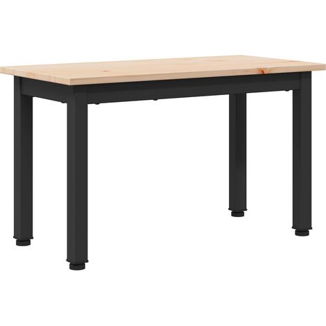 Maison Exclusive - Couchtisch Natur 60 x 30 x 36 cm Massives Kief