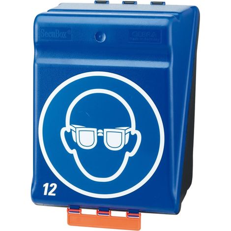 Gebra Aufbewahrungsbox SECU Maxi 12 für Schutzbrillen