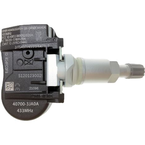 407003JA0A est compatible avec le capteur de surveillance de la pression des pneus Nissan Infiniti 433 MHz. (1/5)