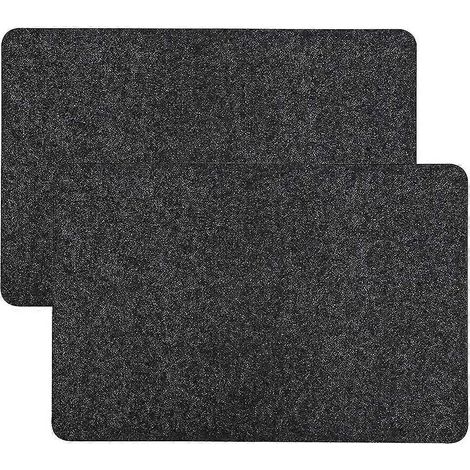 Tapis résistant à la chaleur pour friteuse à air chaud, lot de 2, protection pour plan de travail et cafetière. (1/5)