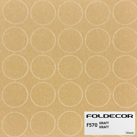 Bouchon autocollant fi14 kraft (feuille de 25 pièces) (1/5)