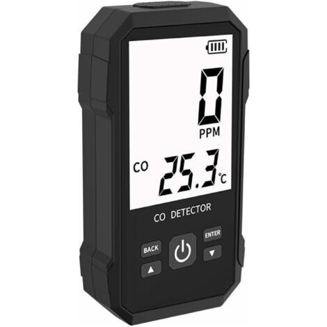 Détecteur Monoxyde Carbone Analyseur Gaz Combustible Portable Détecteur Fuite Gaz Naturel Multifonction Alarme À Réponse Rapide Détecteur Fuite Gaz Portable Alarme Détecteur Co,de dyk.Trywise-ARCAN (1/4)