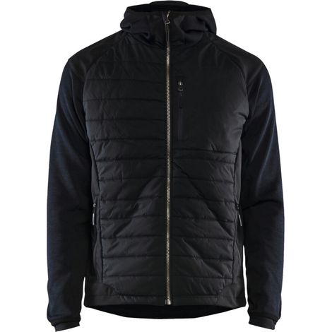Blakläder Hybrid-Jacke, dunkel marineblau / schwarz, Unisex-Größe: 2XL (1/2)