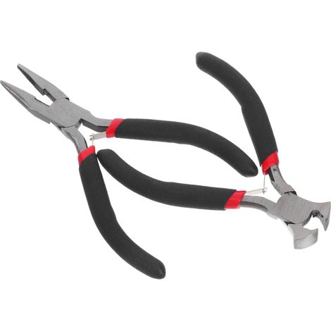Pince Réparation Fermeture Éclair Kit Outil De Remplacement Zip Avec Pince À Bec Effilé Et Coupante Poignées Antidérapantes Pour Bricolage Et Réparation De Zip (1/5)