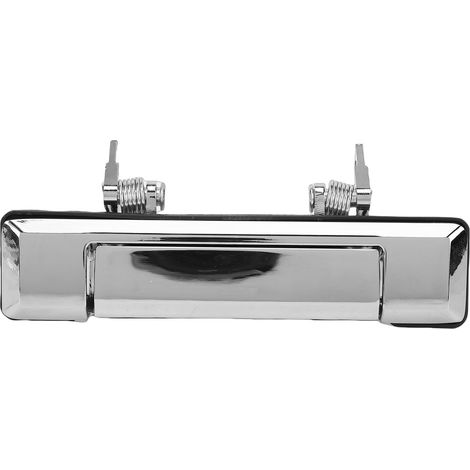 Poignée extérieure de porte avant 69220-90K00, remplacement universel gauche et droit de couleur argent pour Toyota Hilux Landcruiser Corolla Pickup (1/5)