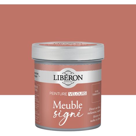 Pintura para muebles y carpintería, muebles firmados por LIBÉRON, terciopelo terracota ocre, 0,5 L LIBERON (1/5)
