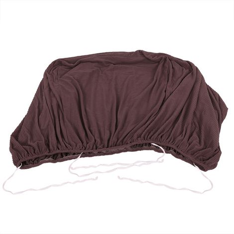 Housse de Canapé Microfibre Douce Protection Meubles Extensible Antidérapante pour Salon Chambre Couvre Fauteuil Confortable (1/4)