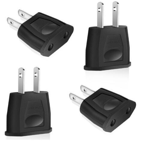 A set of 4 flat-round adapters (1/4)