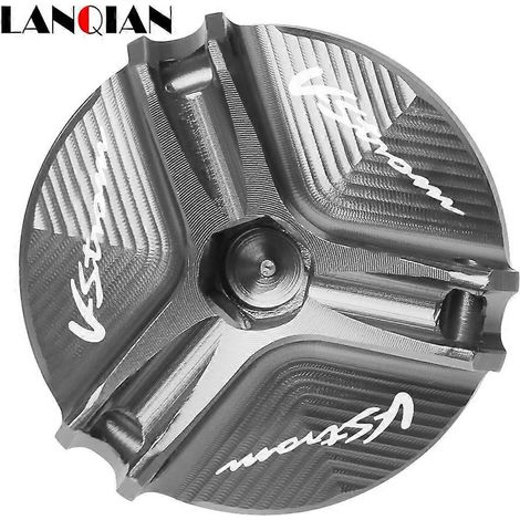 Aplicable a SUZUKI HAYABUSA INTRUDER 800 KATANA 1000 SV650 SV650S Tapa del depósito de líquido de freno delantero CNC Tapa del depósito de aceite del motor M201.5 (V-STROM GY) (1/5)