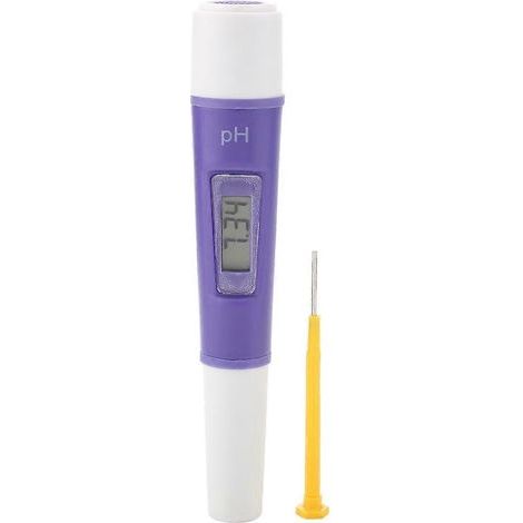 PH-037 Wasserdichtes digitales pH-Meter, tragbarer Wasser-pH-Tester für Trinkwasser, Aquarien und Labore