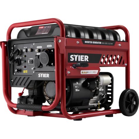 STIER Groupe électrogène onduleur SNS-500 5,0 kW 75 dB(A)