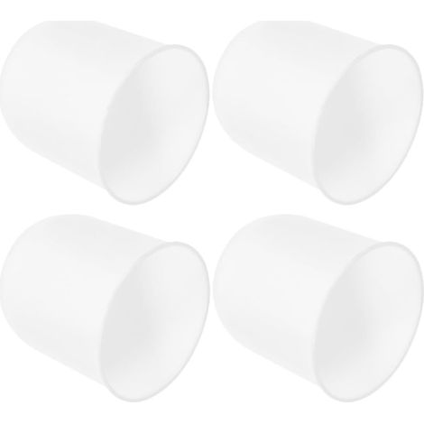 Ensemble de 4 porte-brosse WC ronds et porte-brosse de salle de bain (1/5)