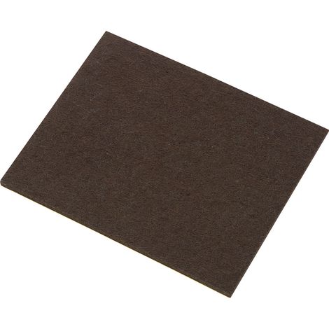 TRU COMPONENTS FP8005BN Filzgleiter selbstklebend Braun (L x B x H) 100 x 80 x 4 mm 1 St. (1/5)