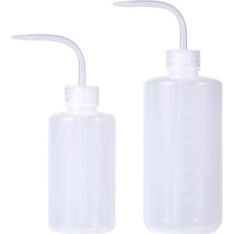 Pièces Arrosoir bouteille pissette Plastique SéCurité Squeeze Bouteille D'Arrosage Arrosoir Plante Interieur Pour Succulente bonsai interieur Plant Artificiel Petite Pot Plantes, 250/500mL (1/5)