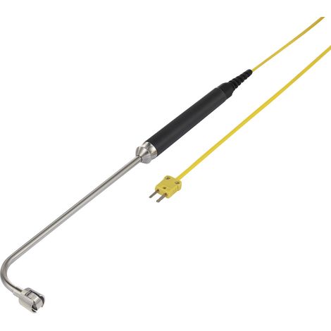 VOLTCRAFT TP-206 Oberflächenfühler -100 bis 400 °C Fühler-Typ K (1/5)