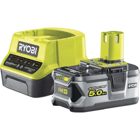 Ryobi 18 V ONE+ Akku-Starterset RC18120-150, inkl. 1x 5,0 Ah Akku und 2,0 A Ladegerät (1/5)