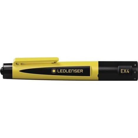 Linterna LED EX4 50 lm 2xAAA Microceldas 35m negro/amarillo LEDLENSER (1/4)