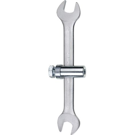 Sanitär Gabelschlüssel T595208 17 x 19 mm für Waschtischbefestigung (1/3)