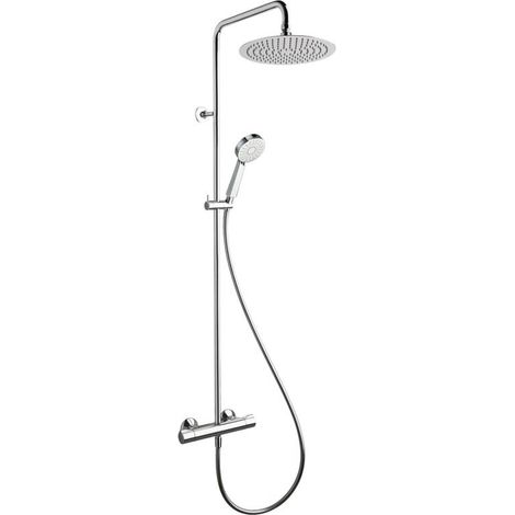 Colonne de douche thermostatique THETA Tropic 300 chromé - Cristina Ondyna (1/5)
