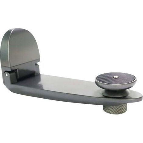 Projector wall mount, foldable adjustable load stand, 4KG, black and gray
