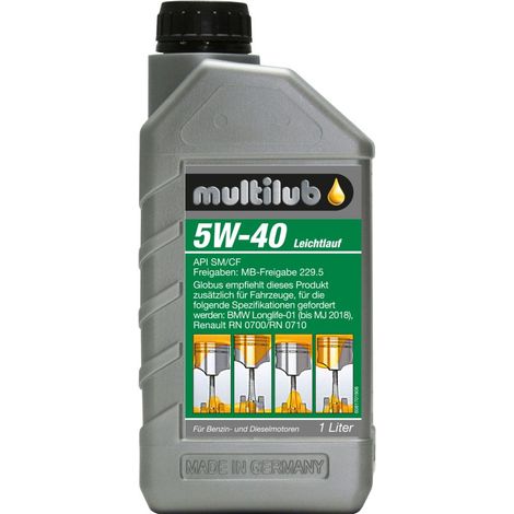 Multilub Motoröl 5W-40LL 1L Motoröl (1/3)