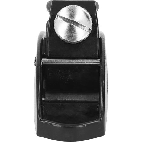Petit rabot à main acier carbone profondeur de coupe réglable tranchant design européen menuiserie bois tendre noir S 1 pièce (1/5)