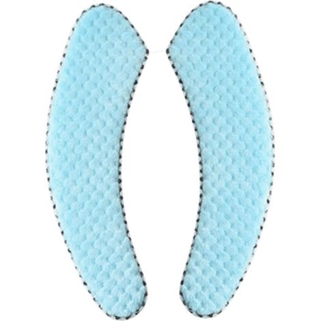 Coussin adhésif pour siège de toilette, couvercle WC, universel, lavable, accessoires salle de bain, 1 pc (bleu ciel) (1/5)